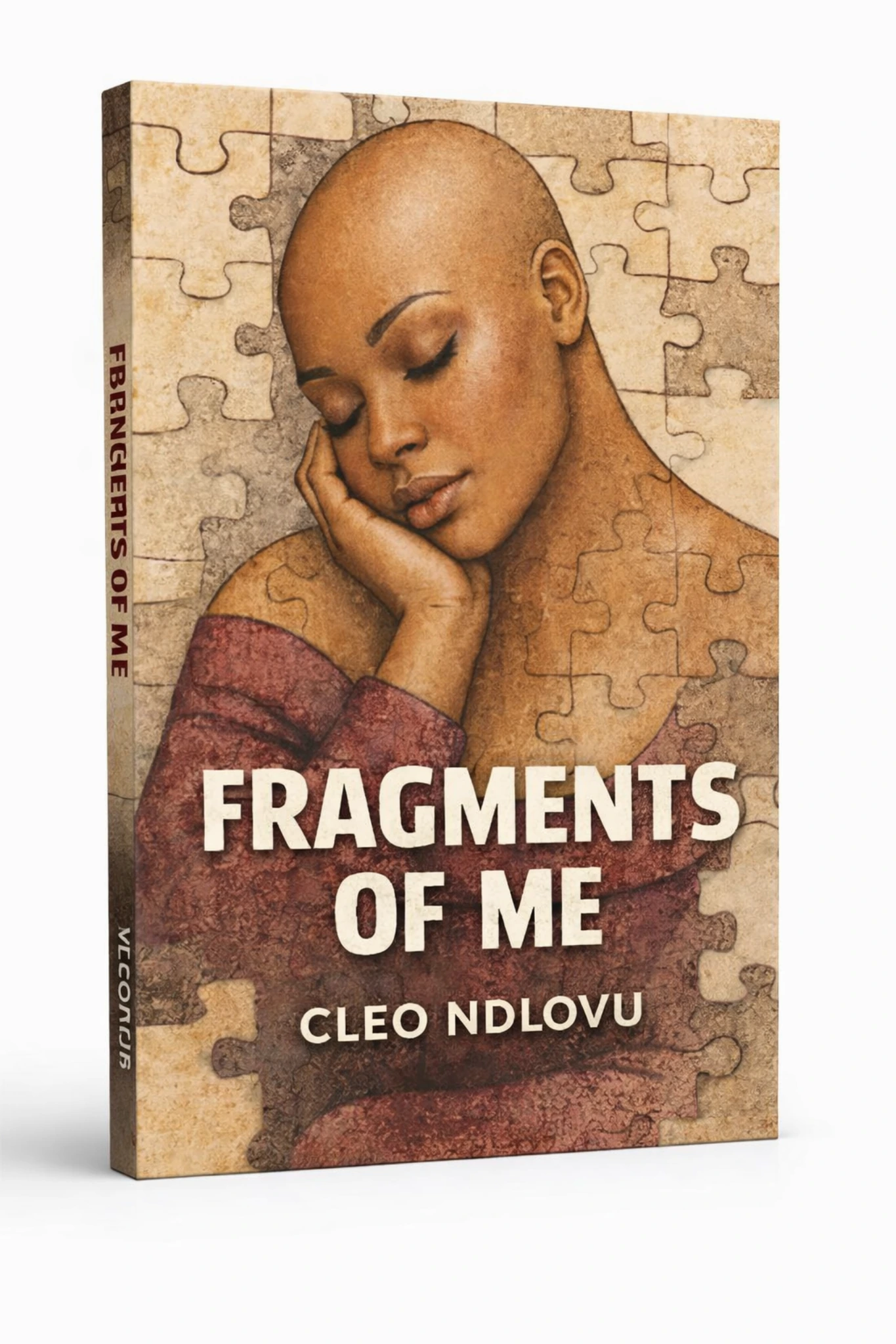 Fragments of Me book cover by Cleo Ndlovu